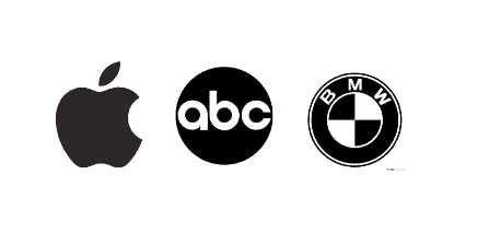 Good brands don’t need to prove that they are good, hence their simple logos.